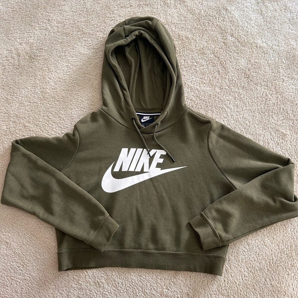 Green Nike Hoodie
